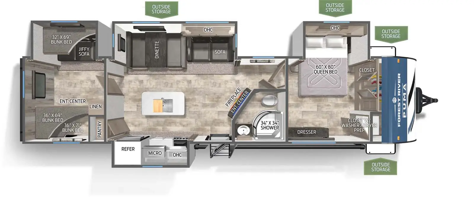 32BHFS Floorplan Image